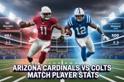 Arizona Cardinals vs Colts Match Player Stats