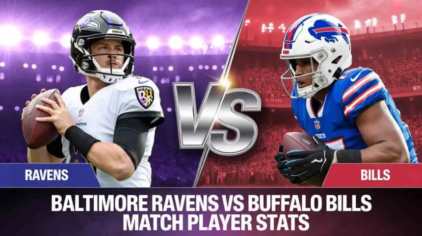 Baltimore Ravens vs Buffalo Bills Match Player Stats