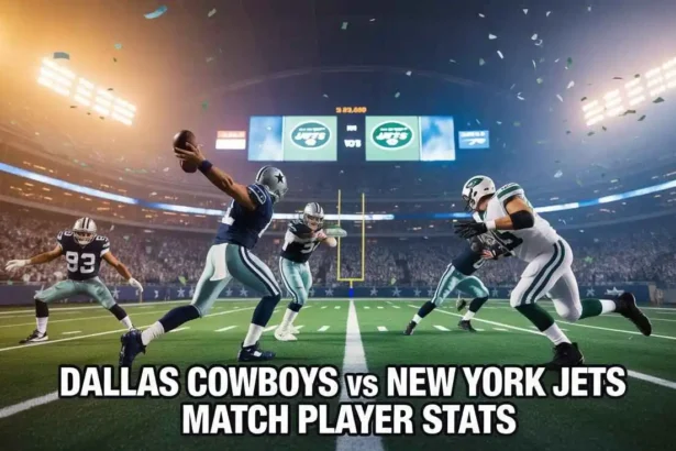 dallas cowboys vs new york jets match player stats