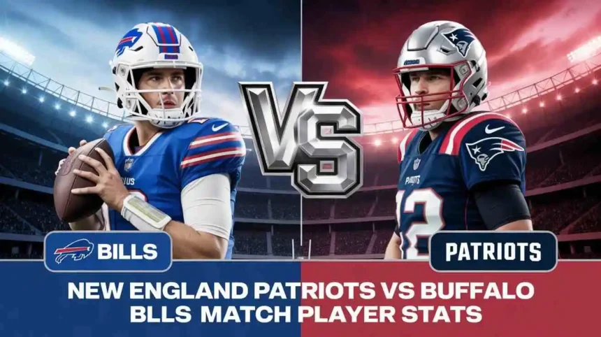 New England Patriots vs Buffalo Bills Match Player Stats