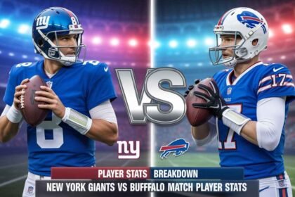 New York Giants vs Buffalo Bills Match Player Stats