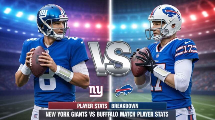 New York Giants vs Buffalo Bills Match Player Stats