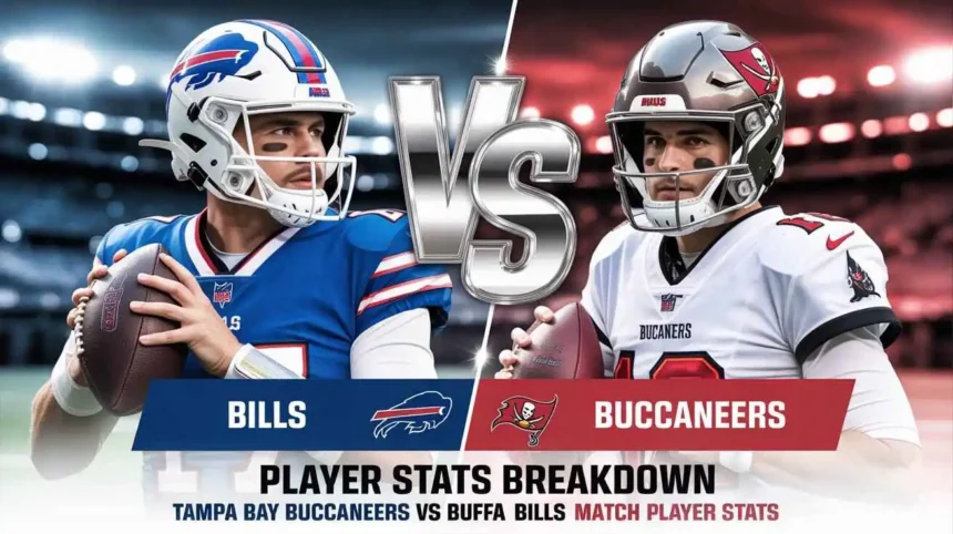 Tampa Bay Buccaneers vs Buffalo Bills Match Player Stats