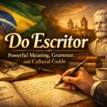 Do Escritor