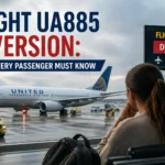 Flight UA885 Diversion