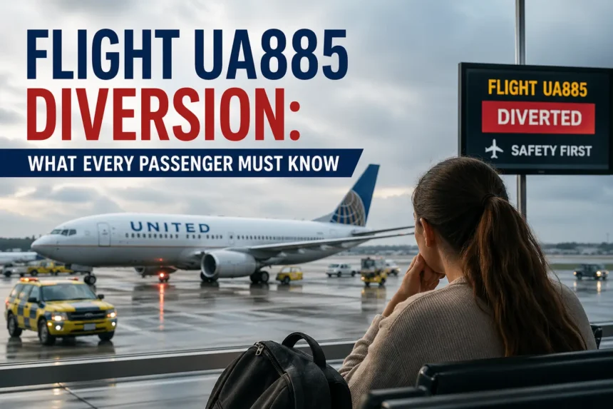 Flight UA885 Diversion
