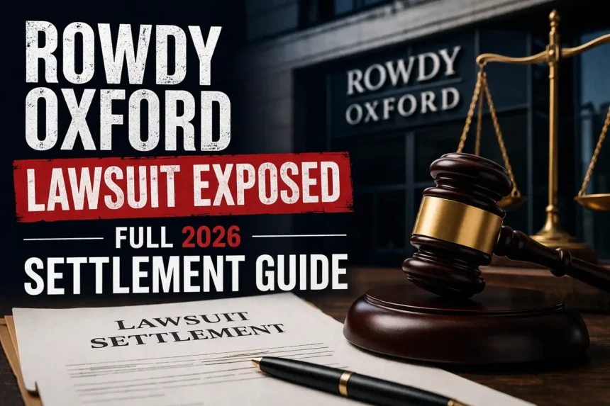 Rowdy Oxford Lawsuit
