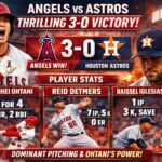 los angeles angels vs houston astros match player stats