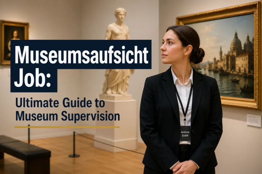 Museumsaufsicht Job