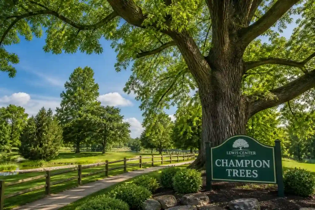 Ohio Champion Trees Lewis Center Ohio